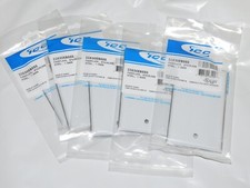 Lot of 5 ICC Stainless Steel Wall Plate Faceplate Blank Single Gang IC630EBSSS picture