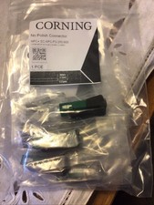 Corning NPCP-SCA-6 NPC+ SM SC/APC FS No Polish Connector, 6/Pk picture
