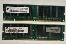 (2pc) 128MB Micron RAM module (MT8LSDT1664AG-133B1) picture