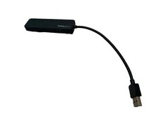 Knox Gear 4-Port USB 3.0 Hub Individual Power Switches LED Black picture