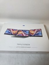S3 Laptop Screen Extender, 14'' Triple Portable Monitor for Laptop Plug and Play picture
