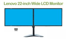LOT 2 Lenovo Universal Office monitor HDMI 22