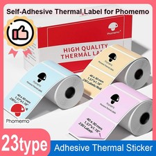 Phomemo M110 Bluetooth Pocket Printer Sticker Paper Self-Adhesive Label rollen picture