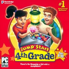 JumpStart 4th Grade Ages 8-10 Knowledge Adventure Jump Start Software New Sealed picture