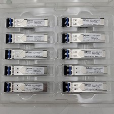 10 Pack New Fluxlight GLC-LX-SM-25-RGD-FL Optical Transceiver Module picture