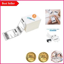 4x6 Thermal Shipping Labels, Pack of 100 - Durable, Perforated, Universal Com... picture