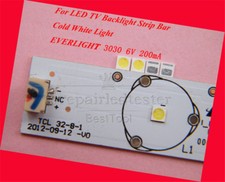100Pcs 3030 SMD Lamp Beads 6V Special for LED TV Backlight Strip Bar, Repair TV picture