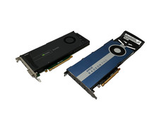 gpu pair *read AMD RADEON PRO W5550 AND  Dell NVIDIA Quadro 4000 731Y3 2GB DDR5 picture