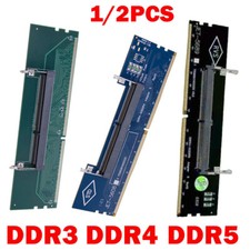 DDR3 DDR4 DDR5 Laptop To Desktop Memory Adapter Card SO-DIMM To PC DIMM Card NEW picture