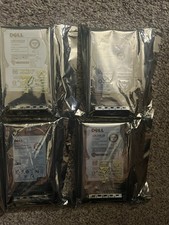 Lot Of 4 DELL HITACHI 300GB 10K 6GBPS SAS 2.5'' HARD DRIVE WITH TRAY 0CXF82 picture
