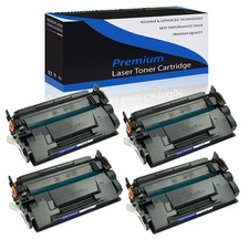 4PK Black CF287A 87A Toner Cartridge Fit for HP LaserJet MFP M527dn M527f M527z picture