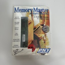 New Memory Master Complete Upgrade Kit  PNY Technologies Dimm 32mb Pc100 SDRAM picture