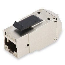 Belden RVAMJKSME-S1 Cat6A 10GX STP T568 A/B REVConnect Metal Modular Jack picture