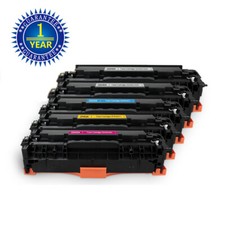5 PK Toner CE410A -CE413A 305A Set For HP LaserJet Pro 300 400 color MFP M375nw picture