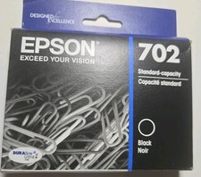 EPSON Black Noir Printer ink C13T344120 702 Standard-Capacity Cartridge  picture