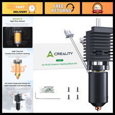 Hotend Upgrade Kit for 3D Printers - Ceramic Heating Block, Quick Swap Nozzle, H picture