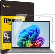 2 Pack of Ultra-Thin Tempered Glass Protectors for 13