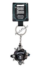 Disney Parks Haunted Mansion Leota & Characters Spinner Keychain Bag Charm picture