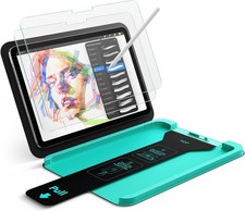 2 Pack Armorite Paper-Feel Screen Protectors for iPad A16, 9H Tempered Glass picture