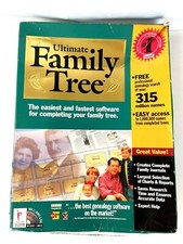 VINTAGE Software Ultimate Family Tree CD-ROM (1997) picture