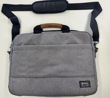 PKG Gray Polyester Shoulder/Messenger Bag for 15