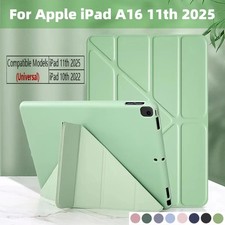 Funda For iPad 11 Case 2025 A16 11inch Y-Folding Magnetic Stand TPU Soft Back picture
