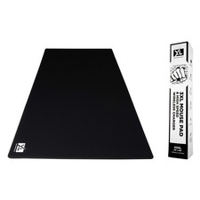 XL Mouse Pad 3XL 48''x24'' for Desk - Black XXX-Large picture