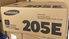 Lot Of 2 Toner SAMSUNG 205E MLT-D205E BLACK (2 Individual Box) picture