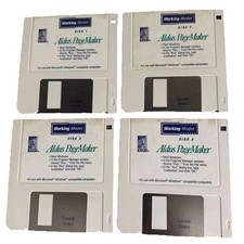 Vintage 1991 Aldus PageMaker 4 Discs Case PC Windows DTP Software Collectible picture