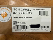 SonicWall SOHO 250 Internet Appliance 02-SSC-0938 BRAND NEW Open box picture