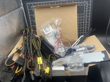 Computer Parts Junk Drawer Lot Cables Fan Brackets Adapters Hardware Untested picture