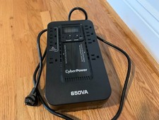 CyberPower EC650LCD Ecologic 650va/390-watts Energy Efficient Desktop LCD UPS picture