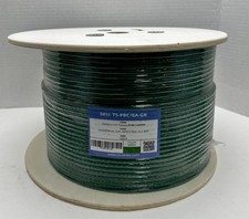 TS-PBC/6A-GR CAT6 A Pure Copper Ethernet Cable Green 1000ft CMP 23AWG-4 UTP picture