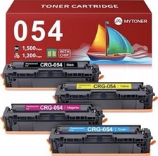 Canon 054 054H Toner Cartridge 4 Pack for MF644Cdw MF642Cdw LBP622Cdw picture