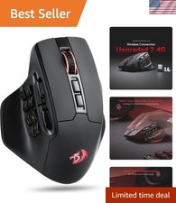 M811 PRO Wireless RGB Gaming Mouse - 15 Programmable Buttons & Ergonomic Design picture