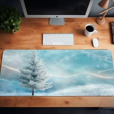 Winter Frost Tree Large Desk Mat Mouse Pad – Choose from 3 Sizes picture