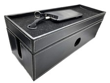 NEET Cable Management Box Large, Computer Cord Organizer, Hide and Box, Black picture