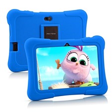 PRITOM 7 inch Kids Tablet, Quad Core Android 10, 32GB, WiFi, Bluetooth, Dual Cam picture