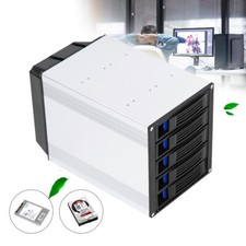 HDD Enclosure Hot Swap Cage 5-Bay 3 x 5.25