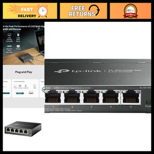 5-Port Multi-Gigabit 2.5G Unmanaged Ethernet Switch, High-Speed Network Hub picture