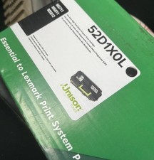 Unison 52D1X0L Black Toner Cartridge Laser for Lexmark MS711 MS811 MS812 picture