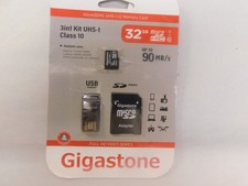 Gigastone 3In1 Kit 32Gb Microsdhc Uhs-1 Class 10 Kit Usb Sd Adapter 90Mb/S picture