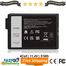 LOT For Dell Latitude 5420 5424 7424 Rugged 11.4V 51Wh Battery GK3D3 7WNW1 picture