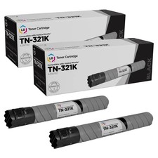 LD Products Compatible Konica Minolta TN-321K A33K130 Toner Cartridge Replacemen picture