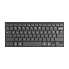 Inateck Ultra-Slim Bluetooth Keyboard, Ergonomic, 3-Device 15*15mm, gray picture