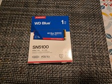 WD Blue SN5100 1TB NVMe M.2 2280 PCIe Gen4 Internal SSD WDS100T5B0E Solid State picture
