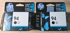 HP Ink 94 Black Noir Genuine HP Toner 2 Boxes Included New Exp. 6/24 FreeS&H New picture