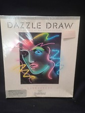 ❤Sealed Rare❤ BRODERBUND “DAZZLE DRAW” SOFTWARE APPLE IIE & IIC COMPUTERS❤ picture