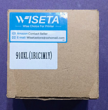 WISETA Compatible 910XL Inkjet Ink Cartridges Multi-Pack BK/C/Y for HP 8010a picture