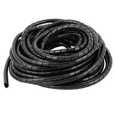 45 Ft Spiral Cable Wrap – 1/4 inch Diameter, PE Wire Organizer for Computer, ... picture